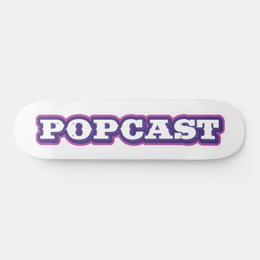 POPCAST-Skateboarddeck Skateboard (Horizontal)