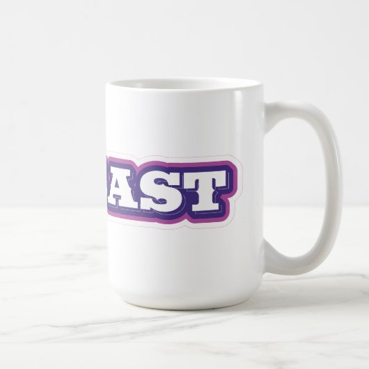 POPCAST-Tasse 15 oz Kaffeetasse (Rechts)
