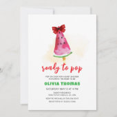 Popcicis ready to Pop Ice Cream Baby Shower Einladung (Vorderseite)