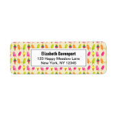 Popcles and Ice Creme Colorful Summer Pattern (Vorne)