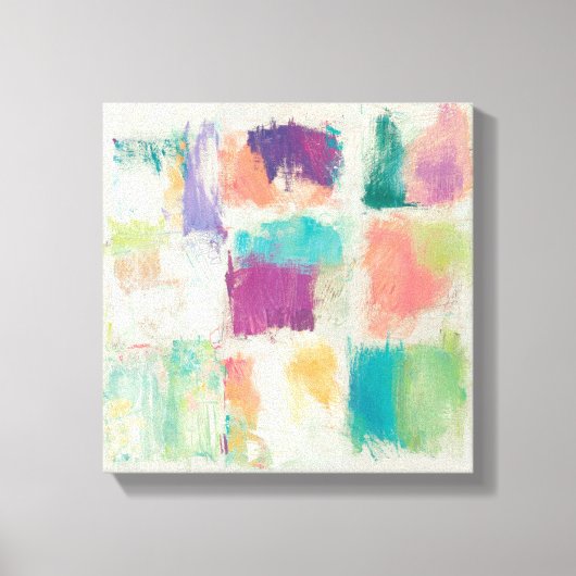 Popcles II Stone Abstrakt Print | Mike Schick Leinwanddruck (Vorderseite)