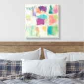 Popcles II Stone Abstrakt Print | Mike Schick Leinwanddruck (Insitu (Schlafzimmer))