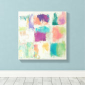 Popcles II Stone Abstrakt Print | Mike Schick Leinwanddruck (Insitu (Holzboden))