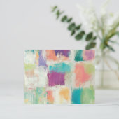 Popcles II Stone Abstrakt Print | Mike Schick Postkarte (Stehend Vorderseite)