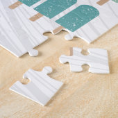 Popcles Vintag Ice Cream Retro Summer Design Puzzle (Seite)