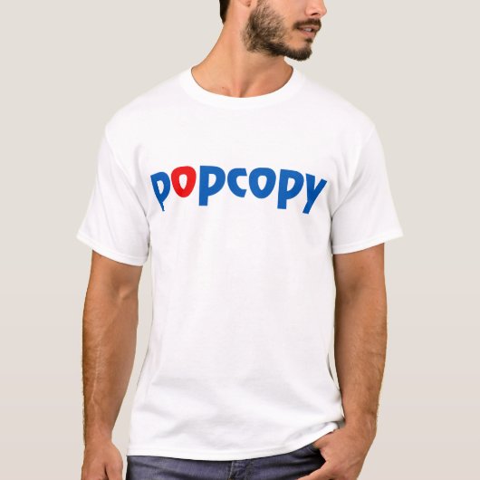 popcopy T-Shirt (Vorderseite)