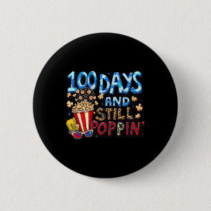 Popcorn 100 Schultage 100 Tage Und Immer Noch Popp Button