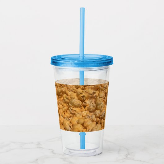 Popcorn Acryltrinkbecher (Vorderseite)