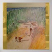 Popcorn Anime Abstrakt Poster (Vorne)