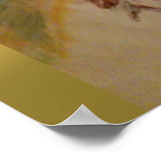 Popcorn Anime Abstrakt Poster (Ecke)