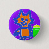 Popcorn Anime Button (Vorderseite)