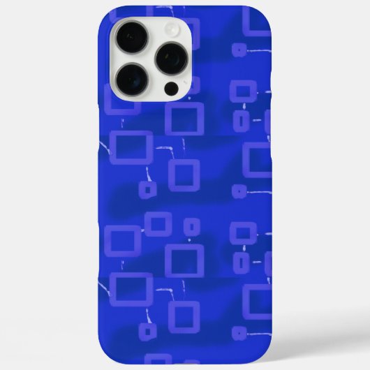 Popcorn Anime Circuit in Candy Blue Case-Mate iPhone Hülle (Rückseite)