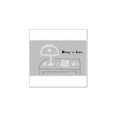 Popcorn Anime Desk Briefmarke Gummistempel (Prägung)