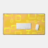 Popcorn Anime Desk Mat Yellow Schreibtischunterlage (Tastatur & Maus)
