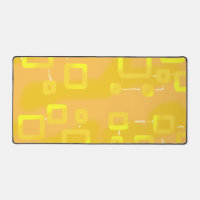 Popcorn Anime Desk Mat Yellow