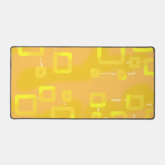 Popcorn Anime Desk Mat Yellow Schreibtischunterlage (Vorderseite)