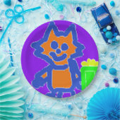 Popcorn Anime fröhliche Paper-Teller Pappteller (Party)