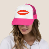 Popcorn Anime Funny Red Lips Truckerkappe (Beispiel)