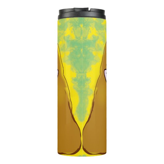 Popcorn Anime Holen Sie mir einen Cupholder Therma Thermosbecher (Rückseite)