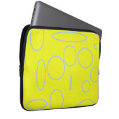 Popcorn Anime Loops Geometric Laptopschutzhülle (Vorne Rechts)