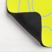 Popcorn Anime Loops Geometric Mousepad (Ecke)