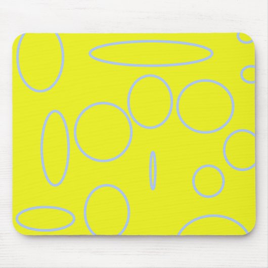 Popcorn Anime Loops Geometric Mousepad (Vorne)