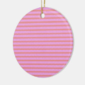 Popcorn Anime Pink Stripe Ornament (Links)