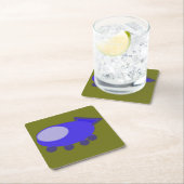 Popcorn Anime Puppy Spaceship Paper Untersetzer (Vor Ort)