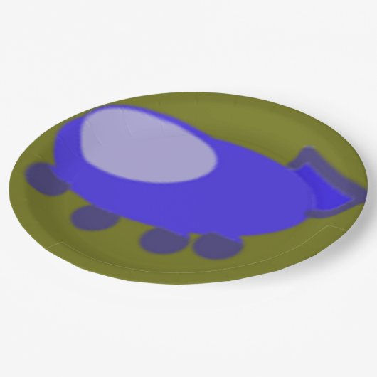 Popcorn Anime Puppy Spaceship Teller (Schrägansicht)