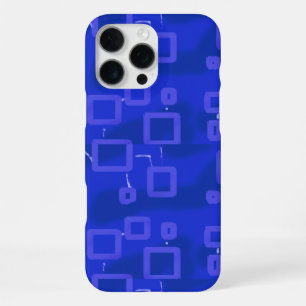 Popcorn Anime-Schaltkreis in Candy Blau Geometrisc iPhone 16 Pro Max Hülle