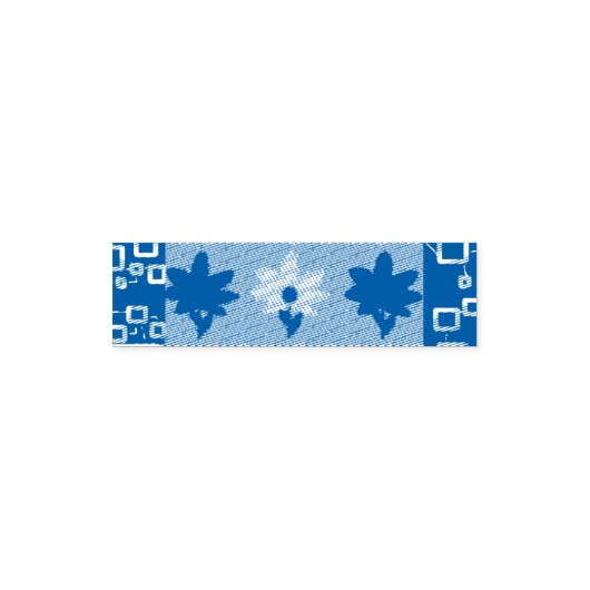 Popcorn Anime Spring Flowers Briefmarke Permastempel (Design)