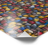 Popcorn Art Fotodruck (Ecke)