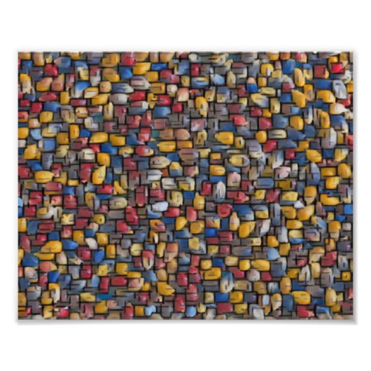 Popcorn Art Fotodruck (Vorne)