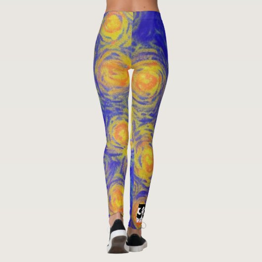 Popcorn Art Leggings (Rückseite)