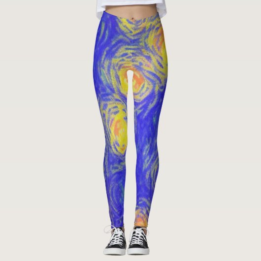 Popcorn Art Leggings (Vorderseite)
