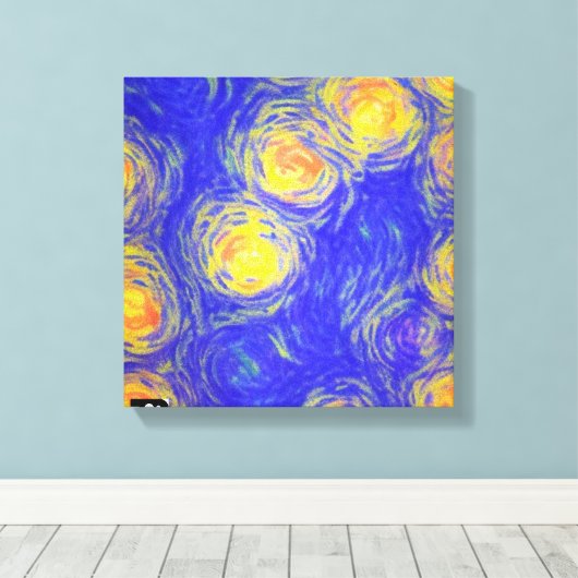 Popcorn Art Leinwanddruck (Insitu (Holzboden))