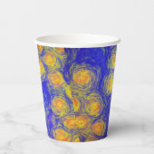 Popcorn Art Pappbecher (Rückseite)