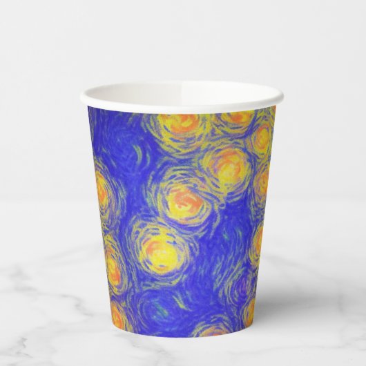 Popcorn Art Pappbecher (Links)