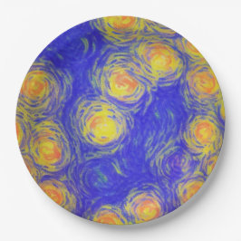 Popcorn Art Pappteller