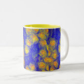 Popcorn Art Zweifarbige Tasse (VorderseiteRechts)