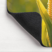 Popcorn auf Maiskolben Mousepad (Ecke)