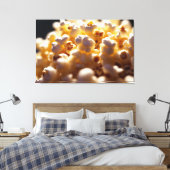 Popcorn auf Nah Leinwanddruck (Insitu (Schlafzimmer))