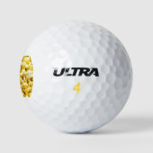 Popcorn auf Wilson 500 Golf Balls Golfball (Logo)
