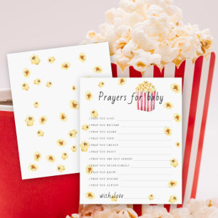 Popcorn Baby Dusche Gebete für Baby