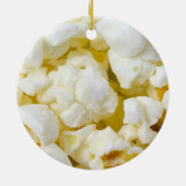 Popcorn-Ball-Weihnachtsverzierung Keramik Ornament (Hinten)