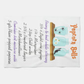 Popcorn Balls Rezept Geschirrtuch (Horizontal)