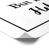 Popcorn-Bar | Hochzeitszeichen Poster (Ecke)