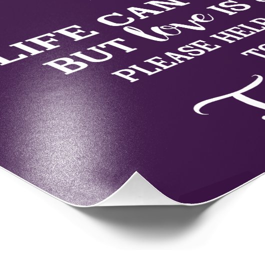 POPCORN BAR Party oder Hochzeitszeichen Fotodruck (Ecke)