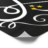 Popcorn Bar Sign Poster (Ecke)