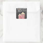 Popcorn-Bar Stickers (Tasche)
